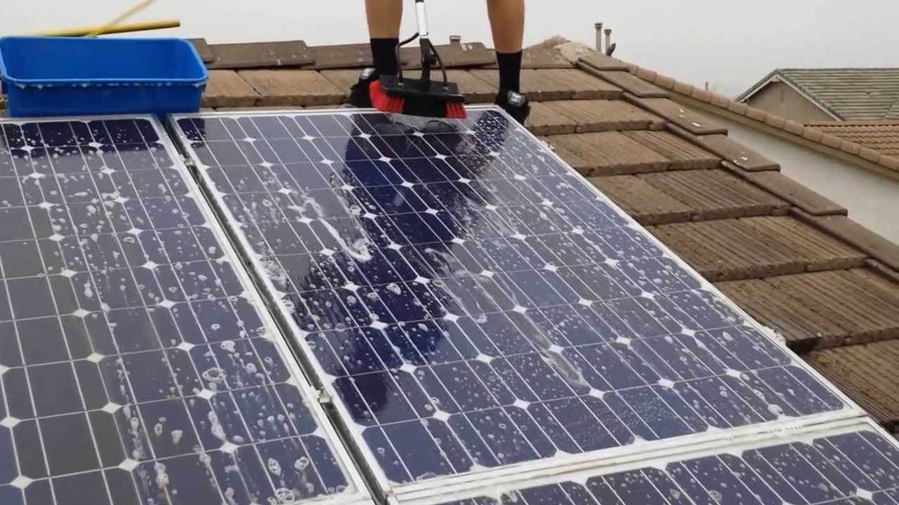 Nettoyage de panneaux solaire à Simandres